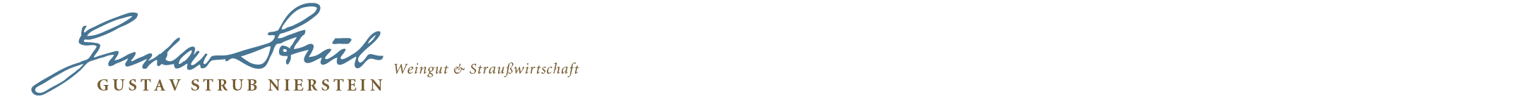 Logo Straußwirtschaft Gustav Strub
