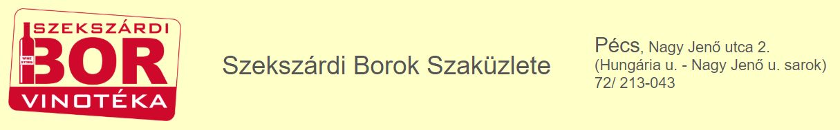 Logo Szekszárdi Borok Szaküzlete